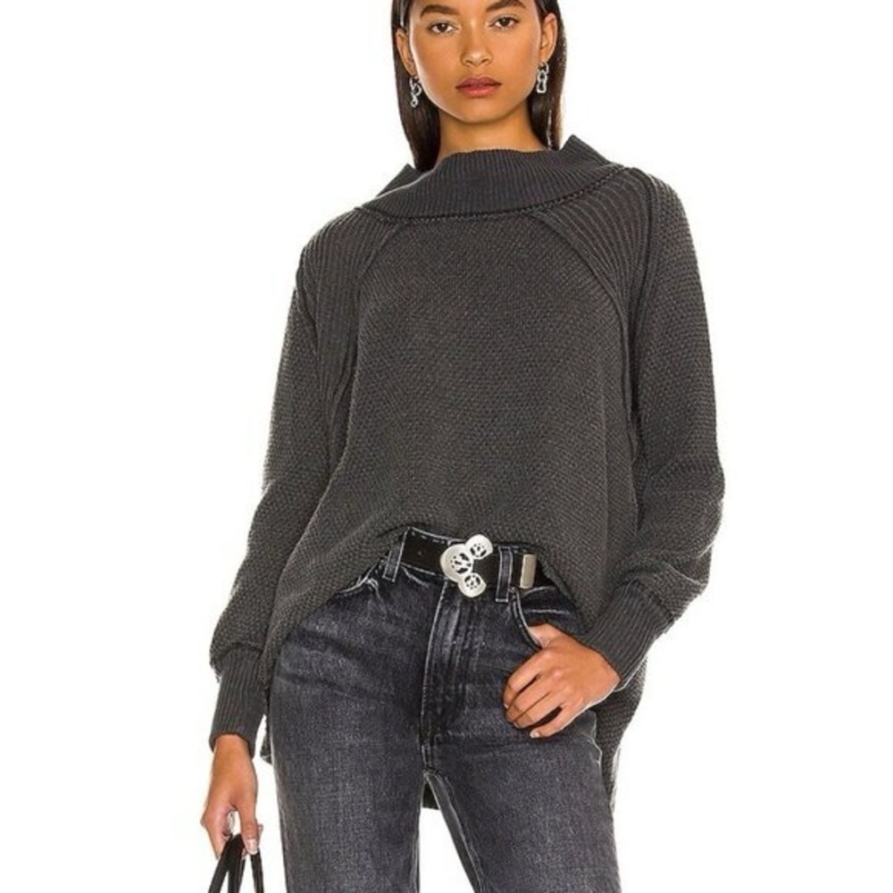 Free People We The Free She's A Keeper Top in Black - Size XS